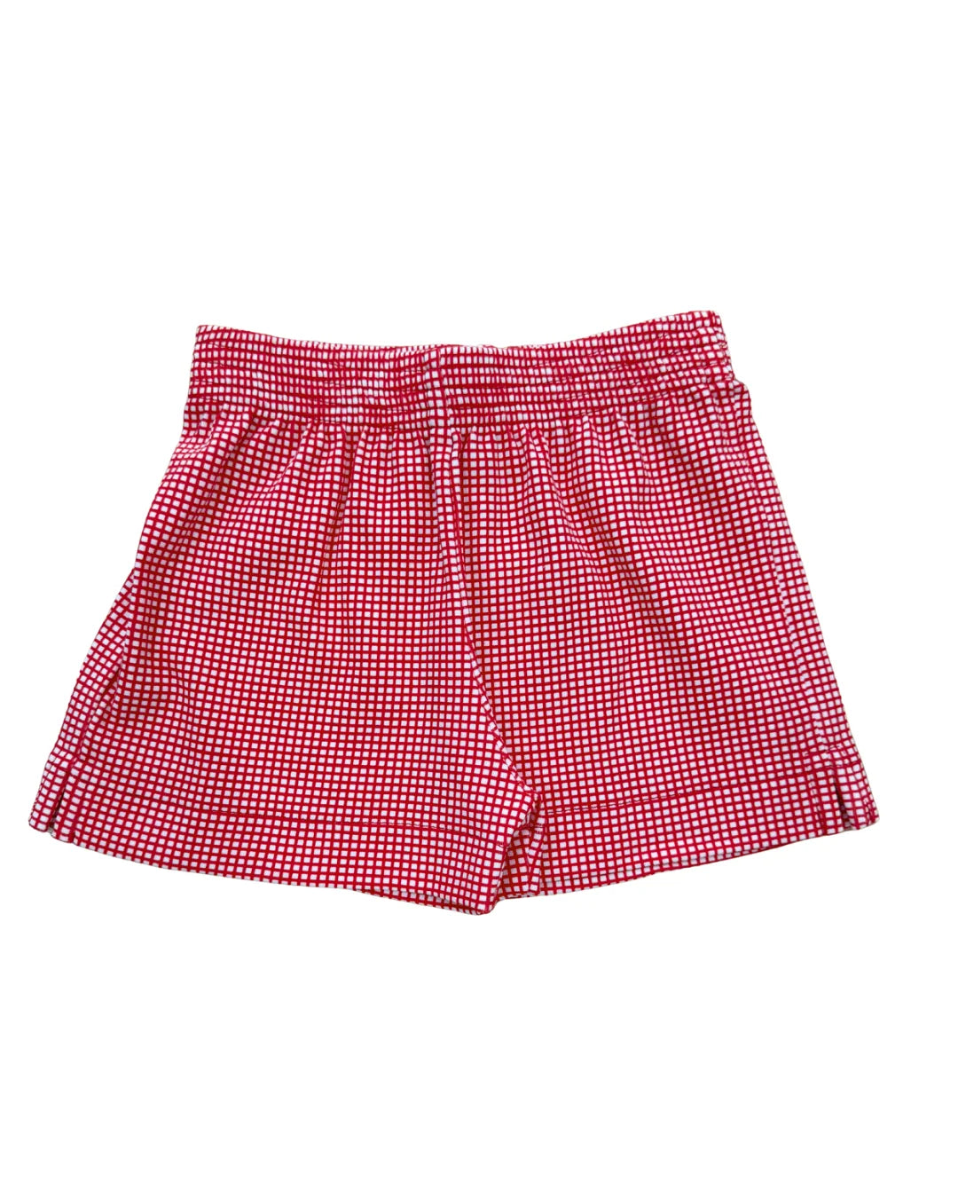 Red Checkered Short