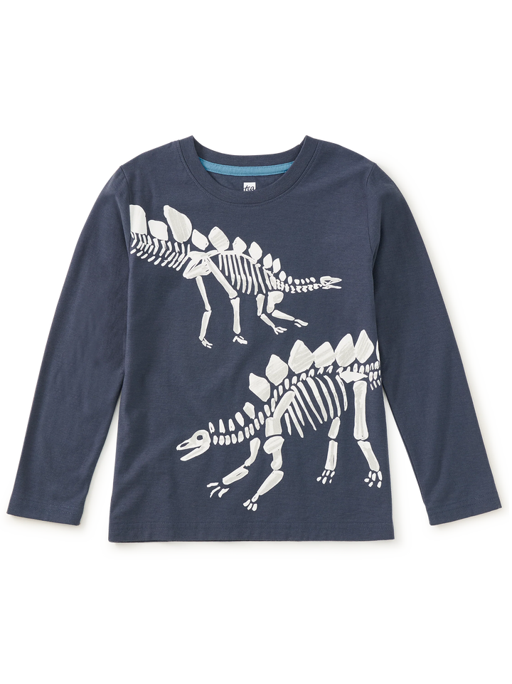 Fossil Stegosaurus Graphic Tee