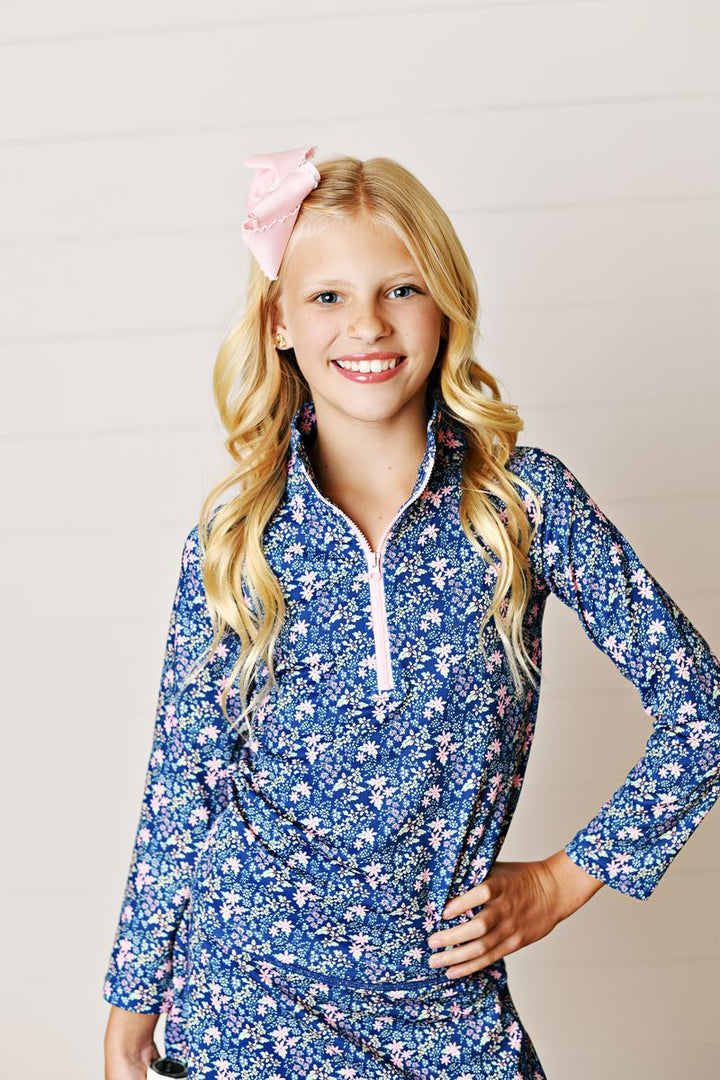 Ditsy Floral Pullover Top