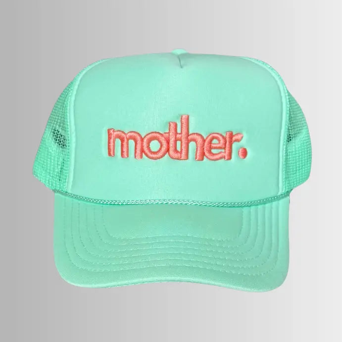 Mother Embroidered Trucker Hats