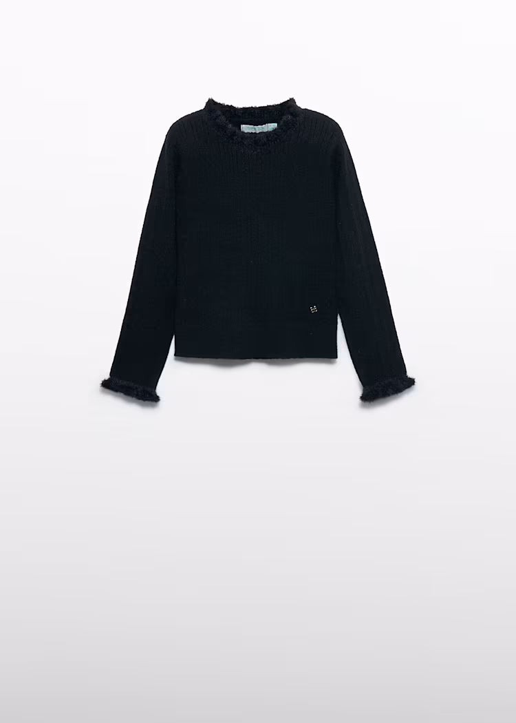 Ribbed Knit Turtleneck