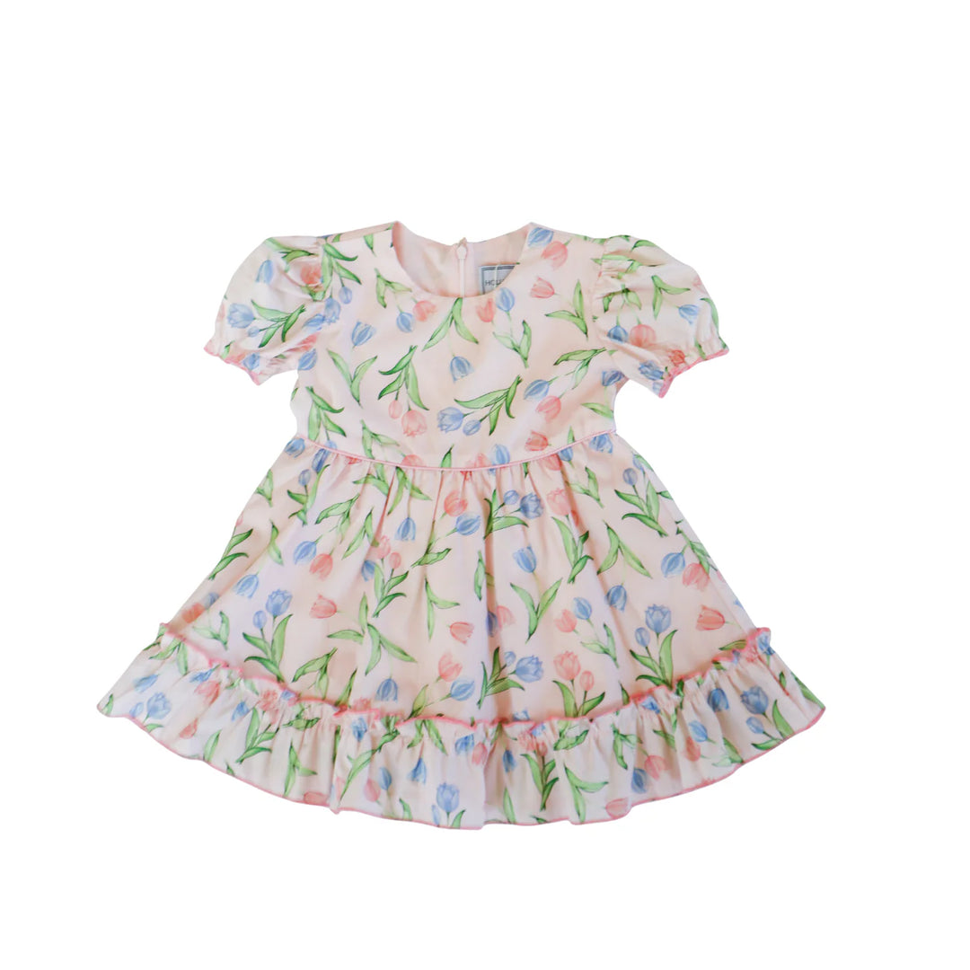 Everly Dress in Tulips