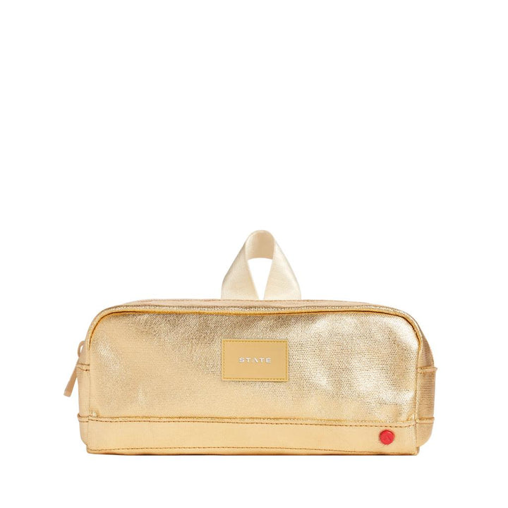 Clinton Pencil Case – Gold