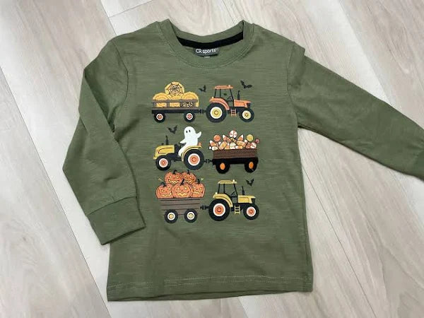 Halloween Tractor Shirt