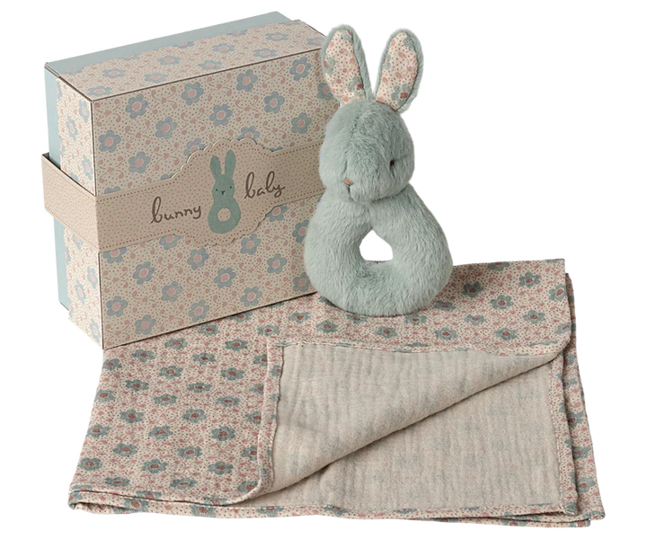 Maileg Rabbit Rattle Set