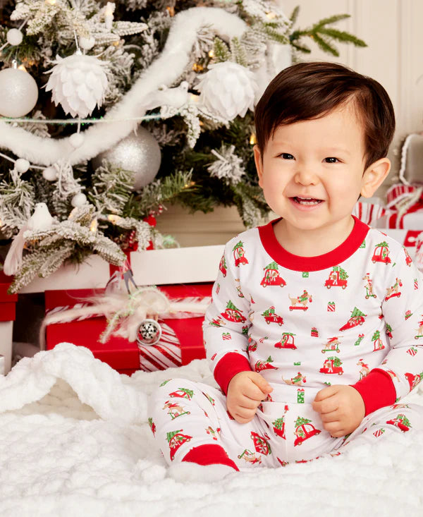 Christmas Pups Toddler Pajama Set