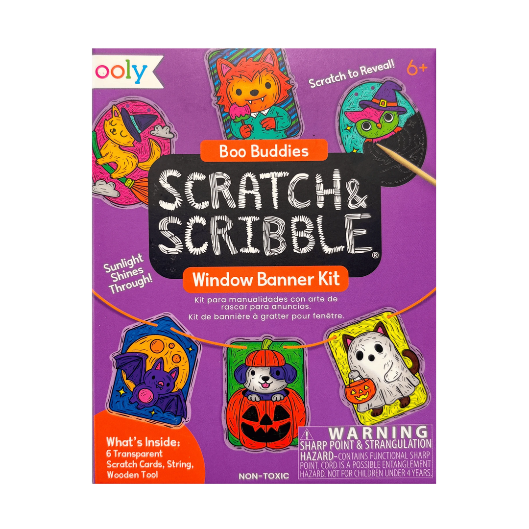 Mini Scratch & Scribble Window Banner Kit