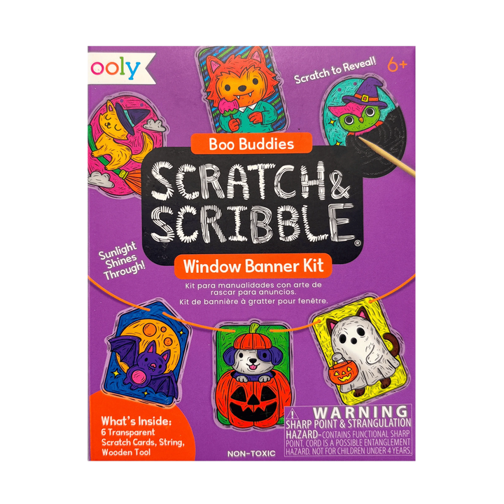 Mini Scratch & Scribble Window Banner Kit