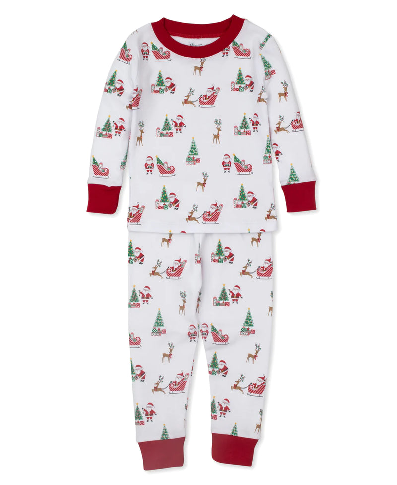 Santa's Sleigh Toddler Pajama Set