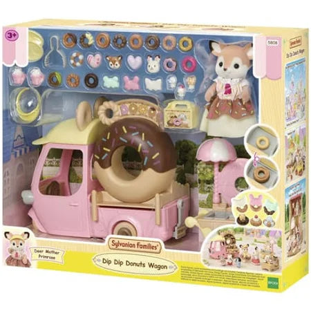 Calico Critters Dip Dip Donut Wagon