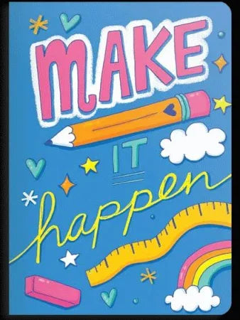 Make It Happen Jot It Notebook