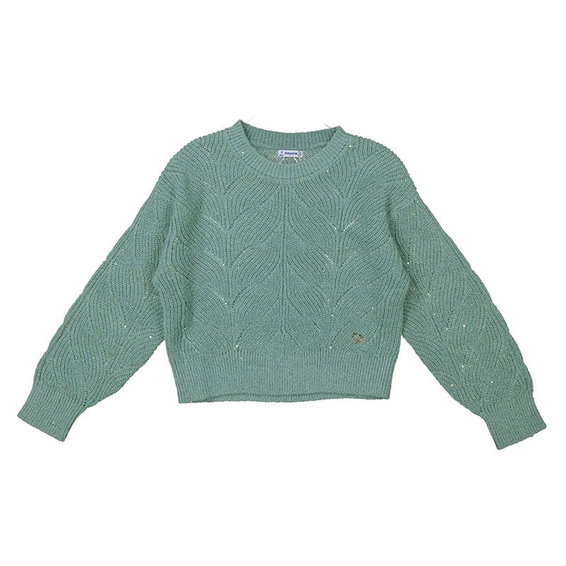 Jade Sparkle Sweater