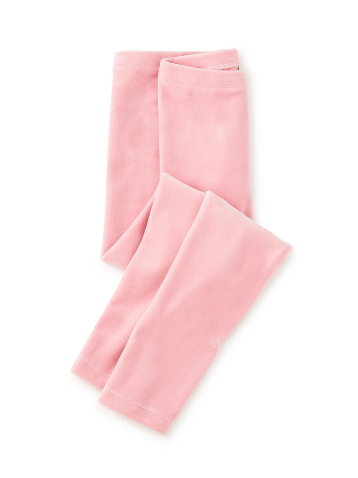 Velour Leggings -Honey Suckle Rose