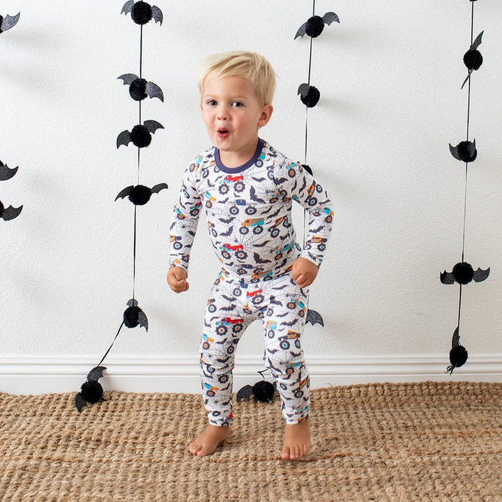 Halloween Monster Truck Pajamas