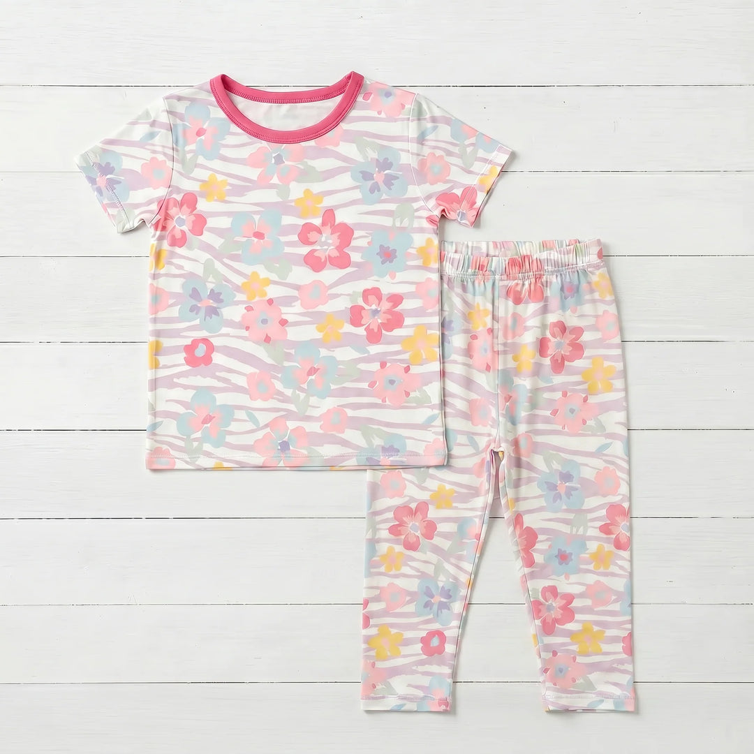 Bloomin Stripes S/S Pajama