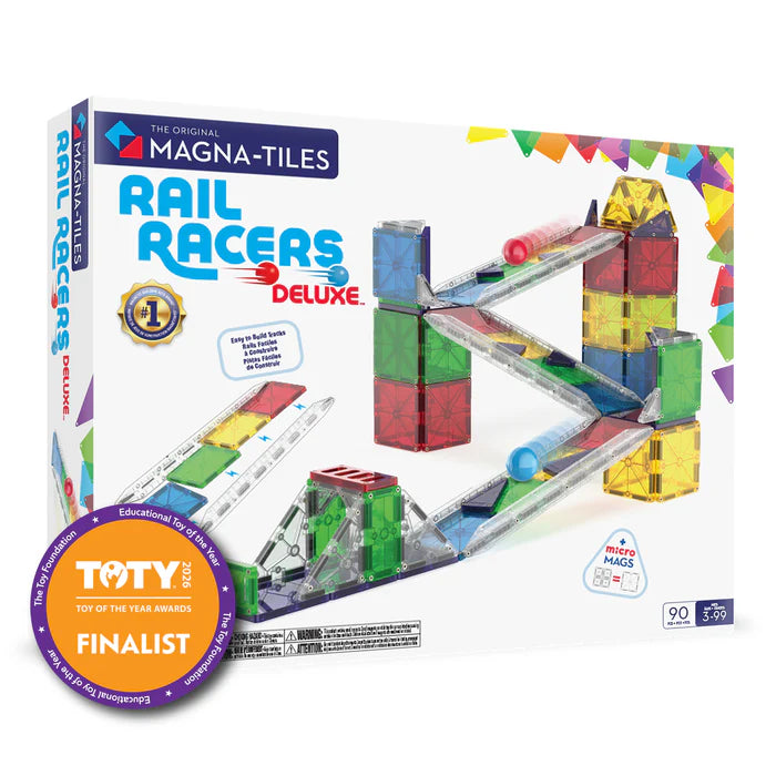 Rail Racers Deluxe 90 piece set