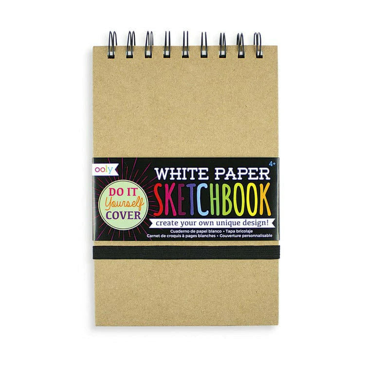 DIY Sketchbook Small White Paper