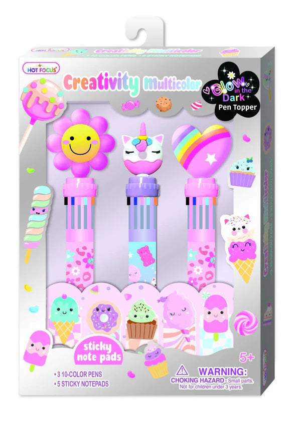 Creativity Multicolor 10 in 1 ballpoint Pens