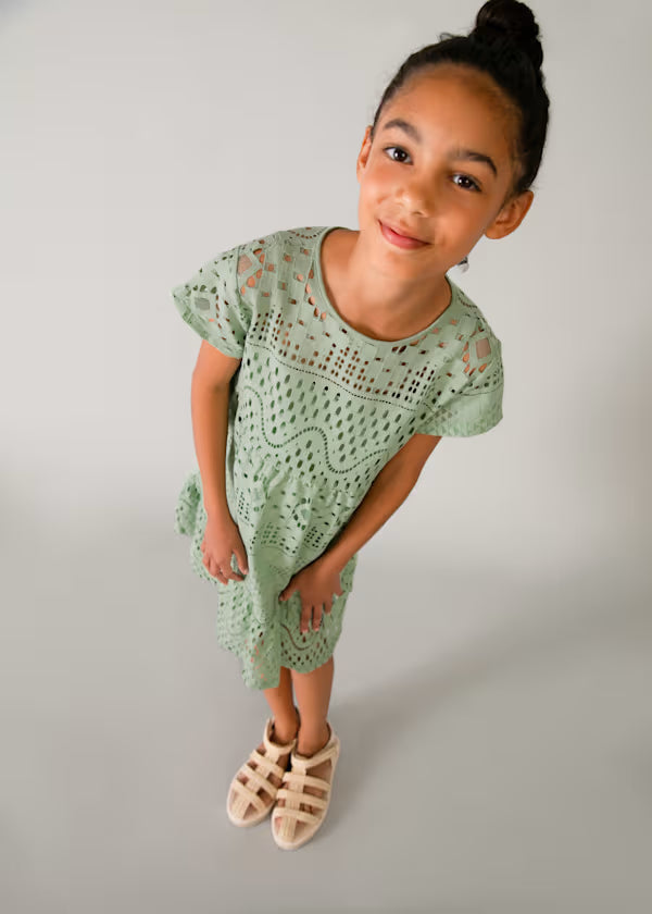 Matcha Lace Dress