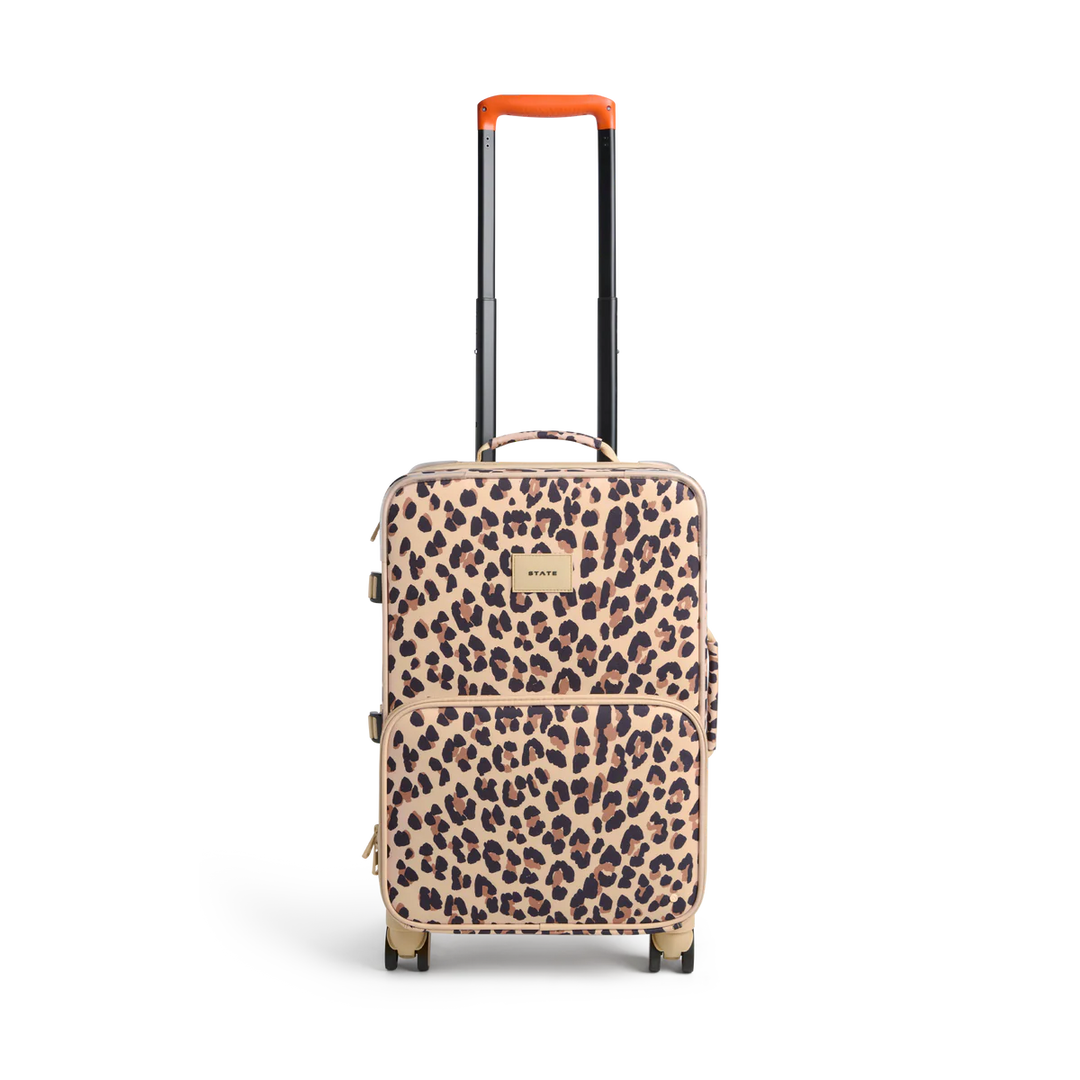 Leopard Logan Carry On Suitcase