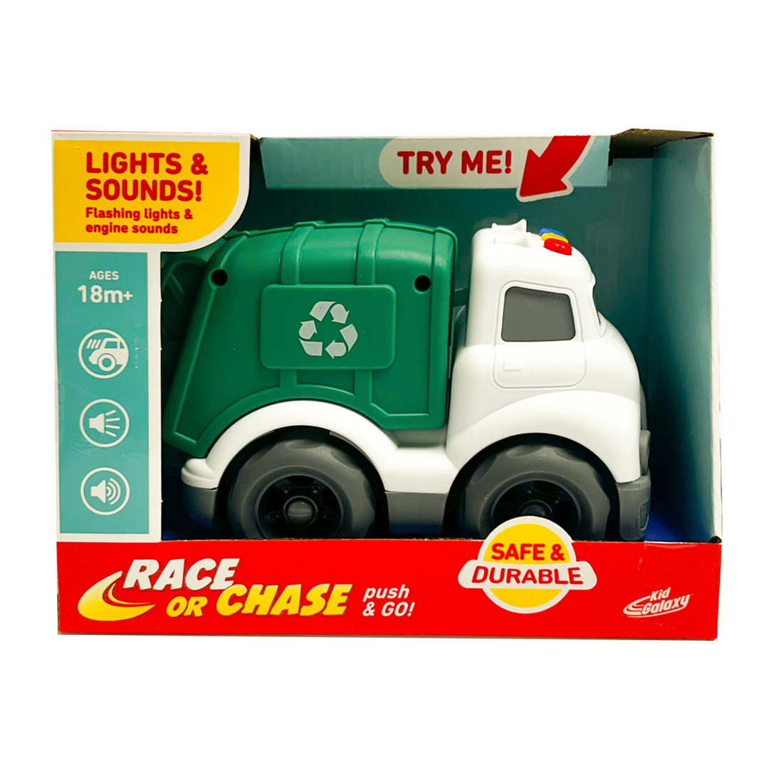 Light&amp;Go City Crew-Garbage Truck