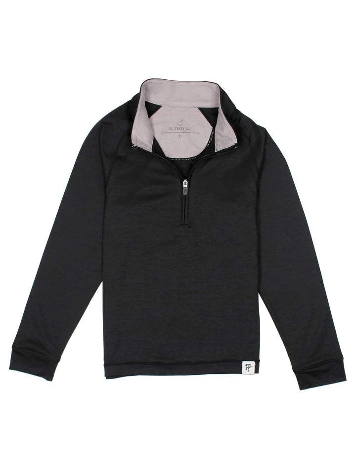 Clubhouse Quarter Zip Onyx