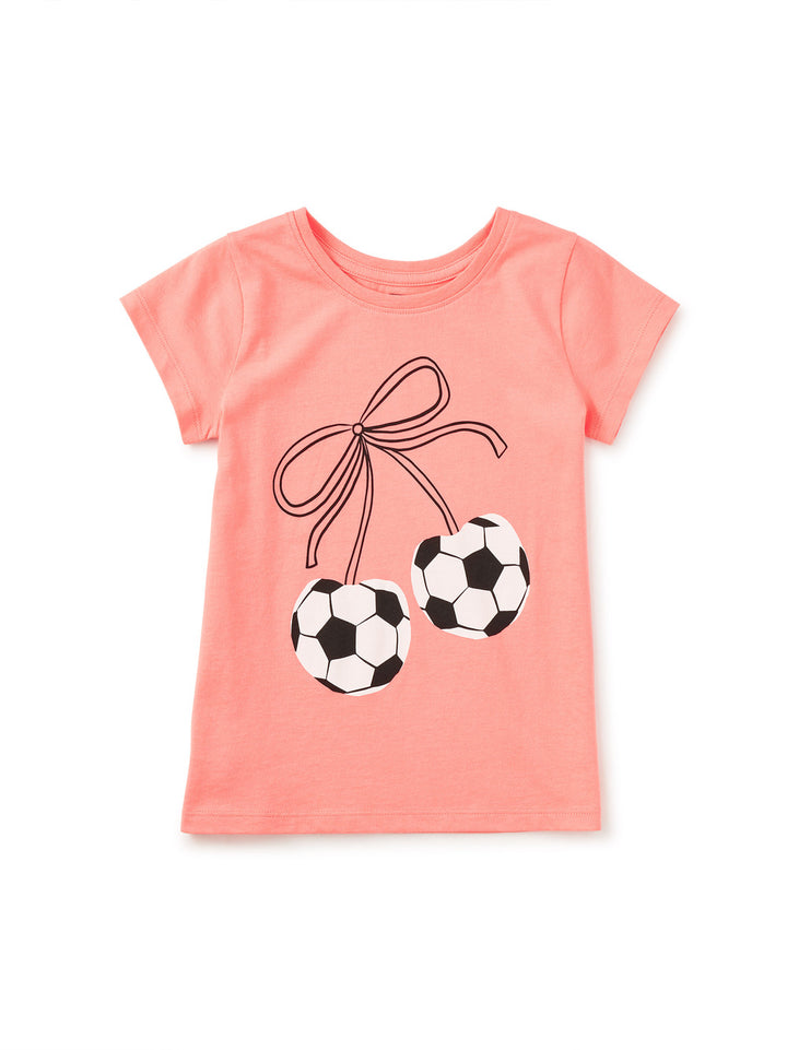 Soccer Bow Graphic Tee