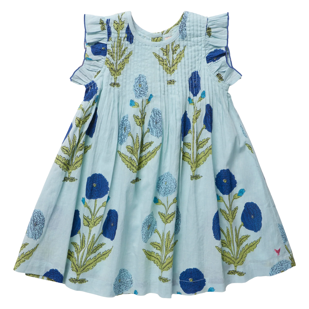 Girls Jaipur Dress Light Blue Dandelion