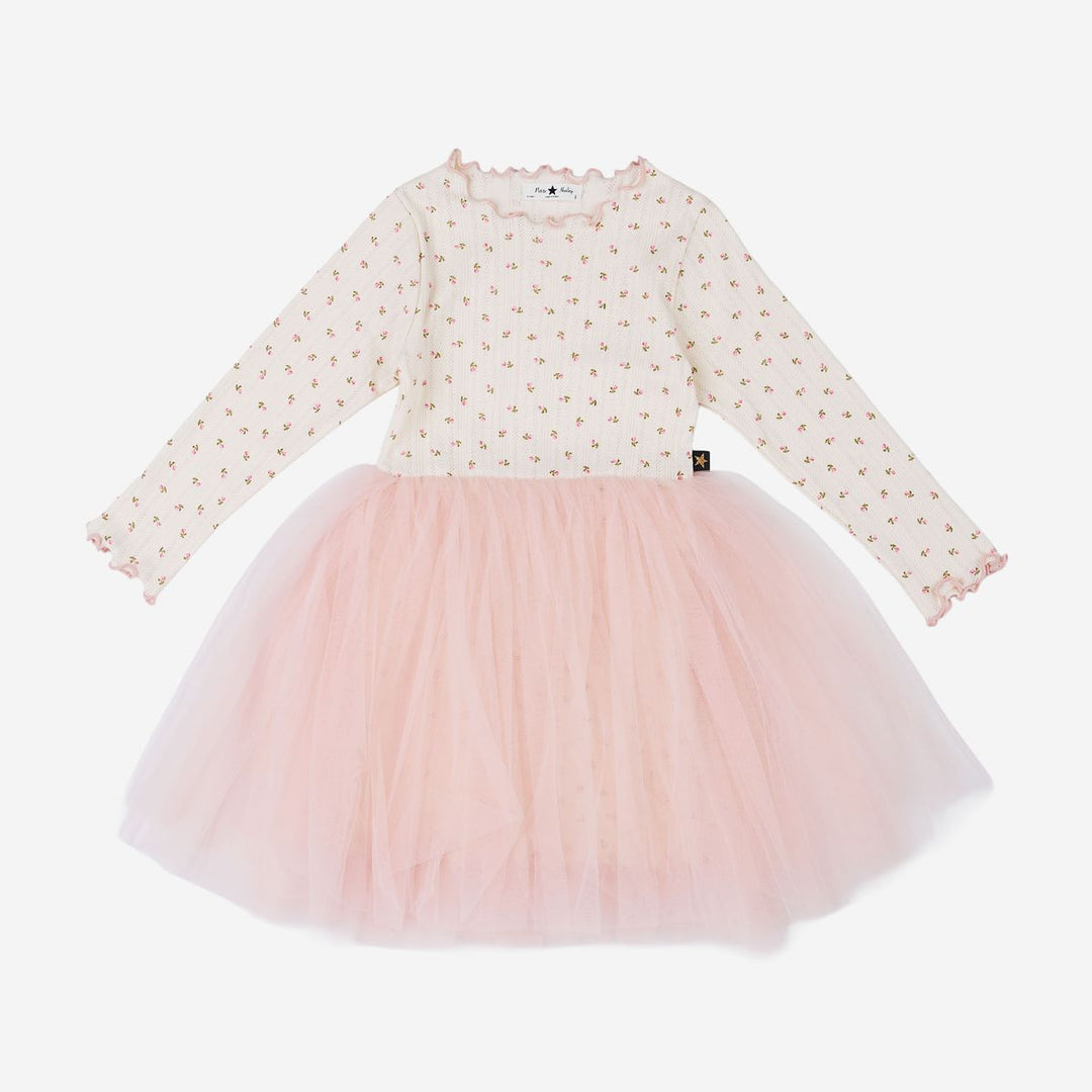 JAJU Flower Tutu Dress