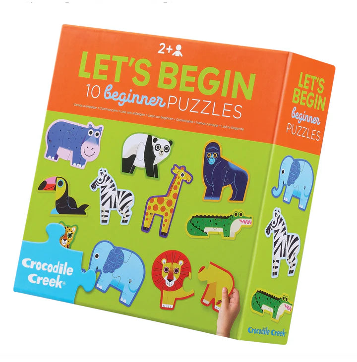 Let's Begin Box Puzzle 2/pc Jungle