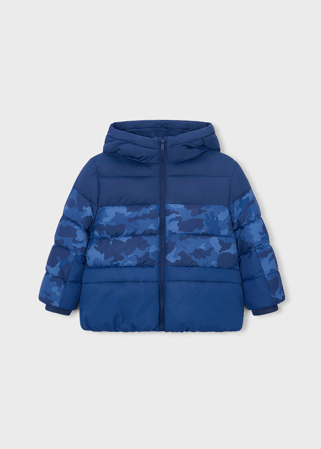 Camo Blue Puffer Jacket