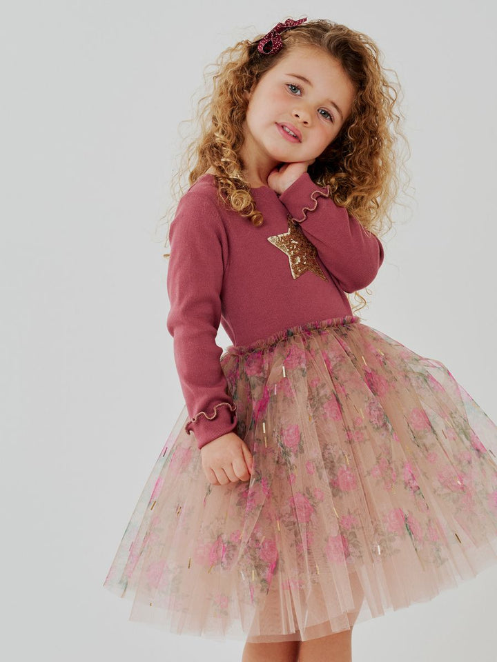 Rose Star Tutu Dress