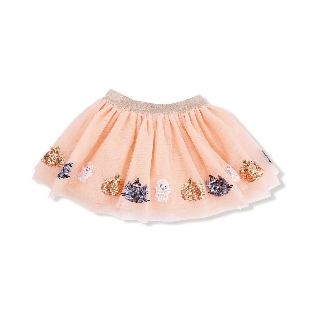 Cat & Ghost Halloween Tutu Skirt