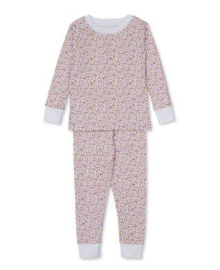 Blossoming Bows Pajama Set Snug Fit