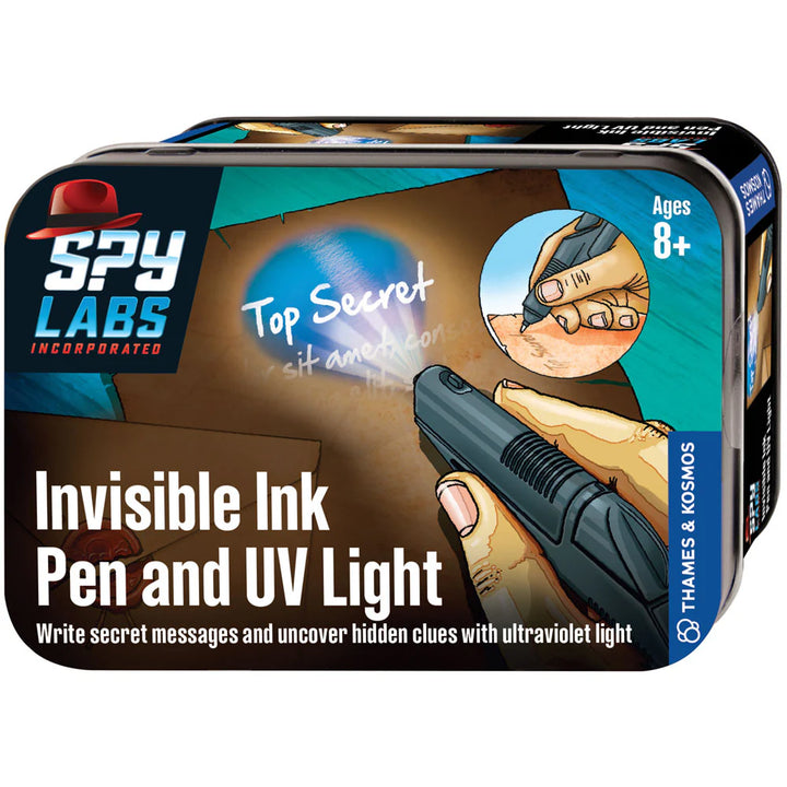 Spy Lans Invisible Ink Pen with UV Light