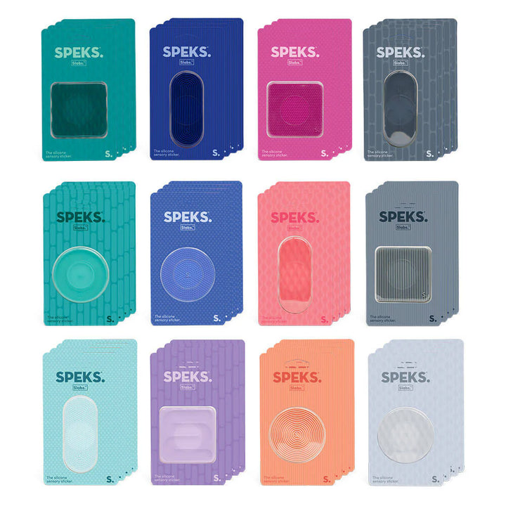 Slabs Silicone Sensory Stickers