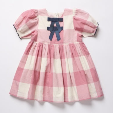 Hermione Dress – Pink Checks