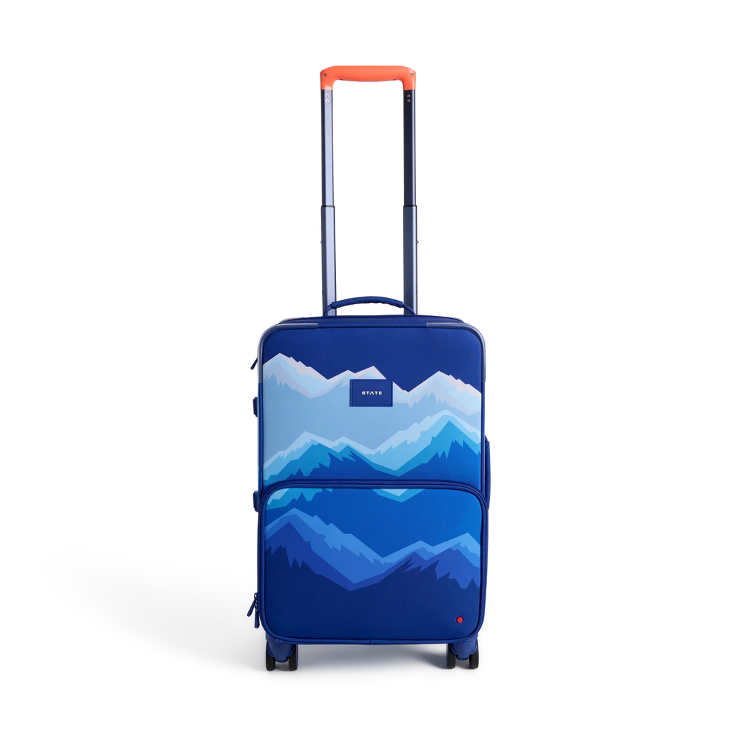 Logan Carry On Suitcase Mountains