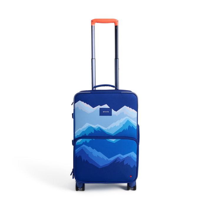 Logan Carry On Suitcase Mountains