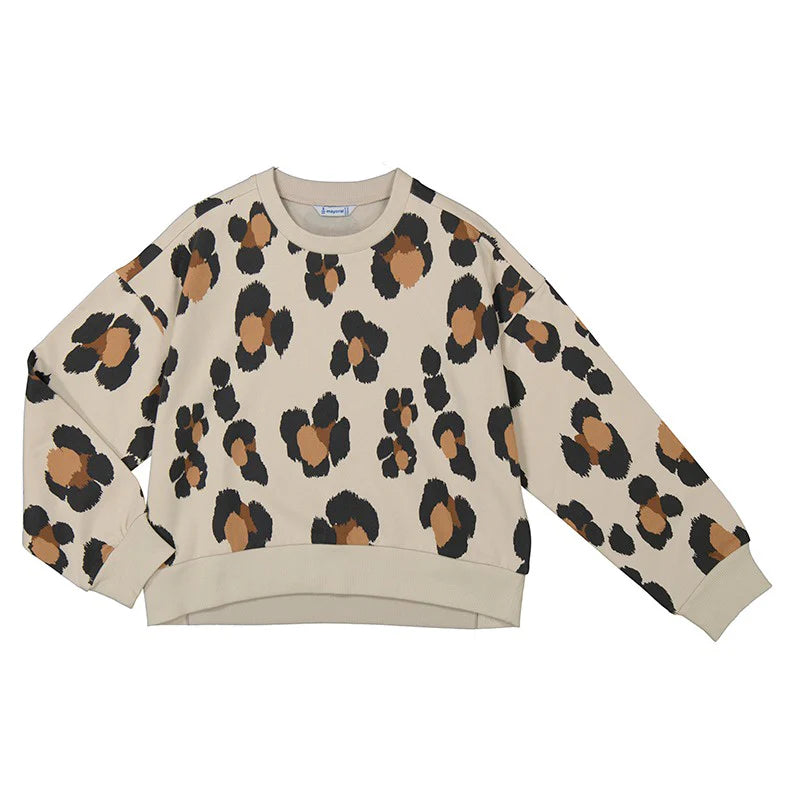 Animal Print Pullover