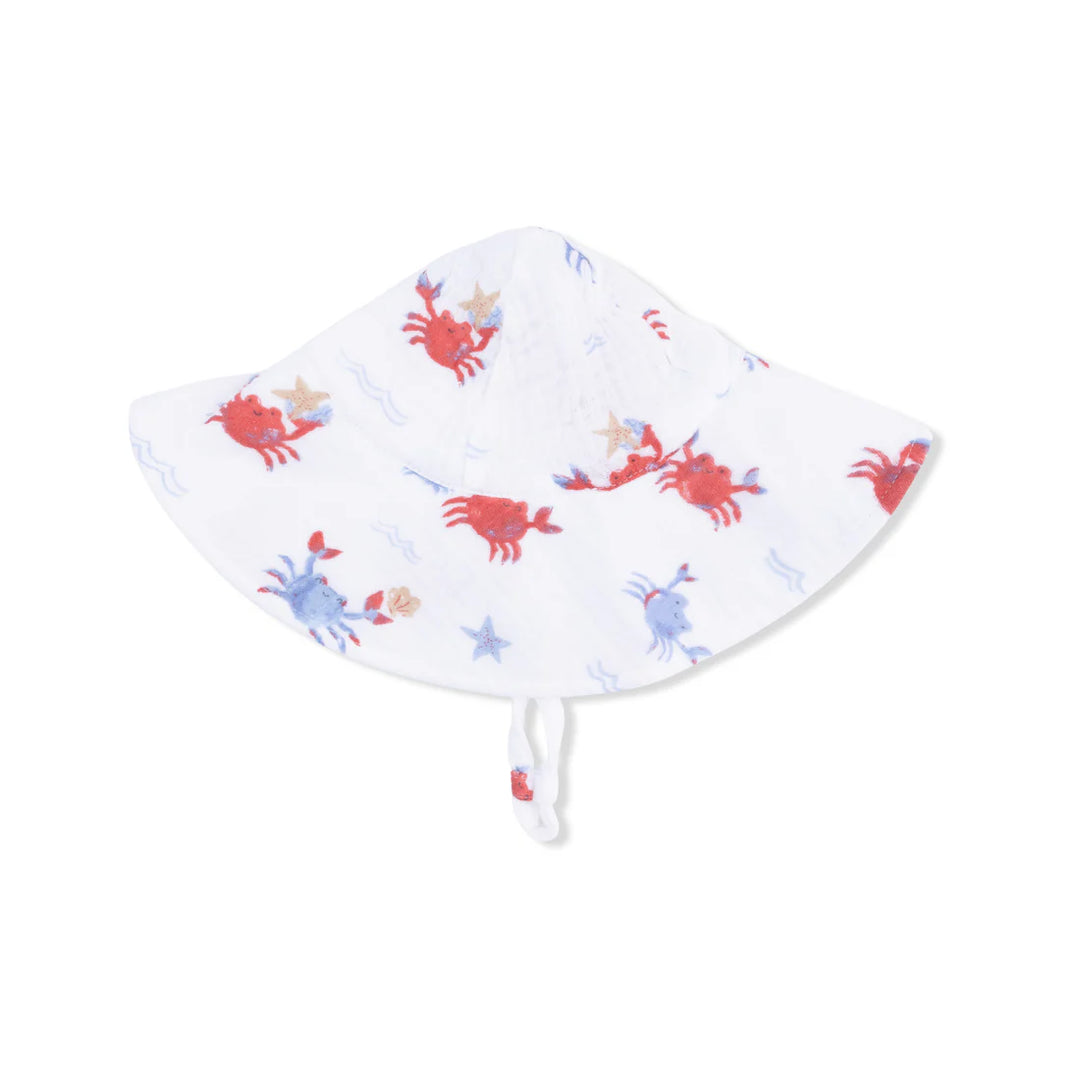 Crayon Crabs Wide Brim Hat