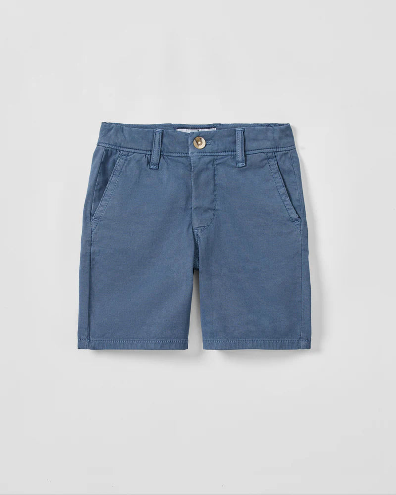 Nassau Jr. Cotton Blend Shorts Wake