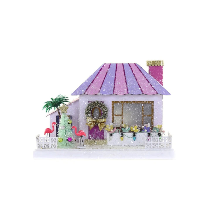 Purple Palm Springs House
