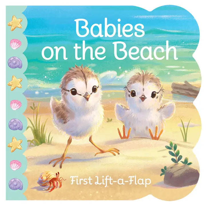 Babies On the Beach – Baby Animal Lift-A-Flap Board Book