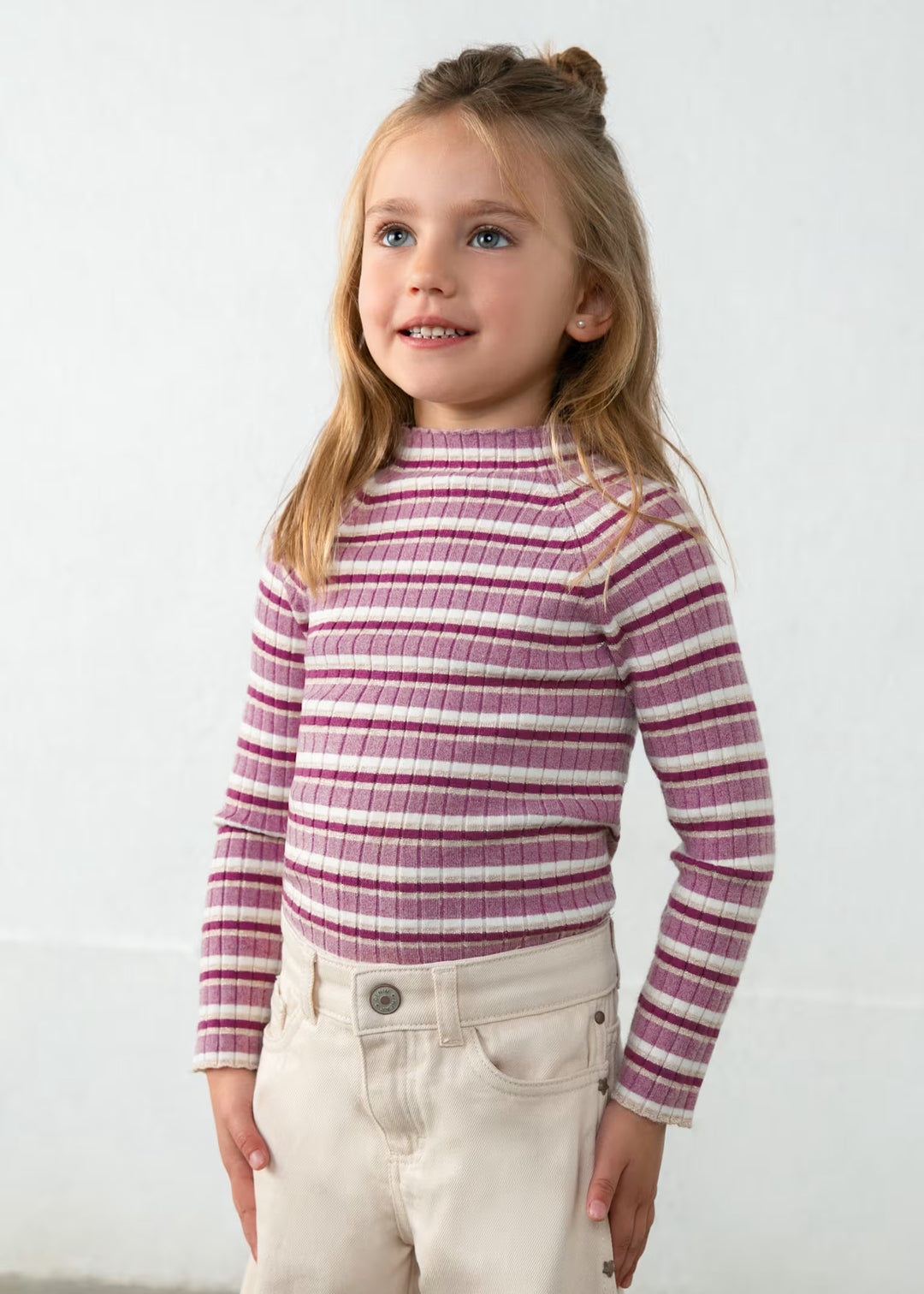 Striped Knit Top