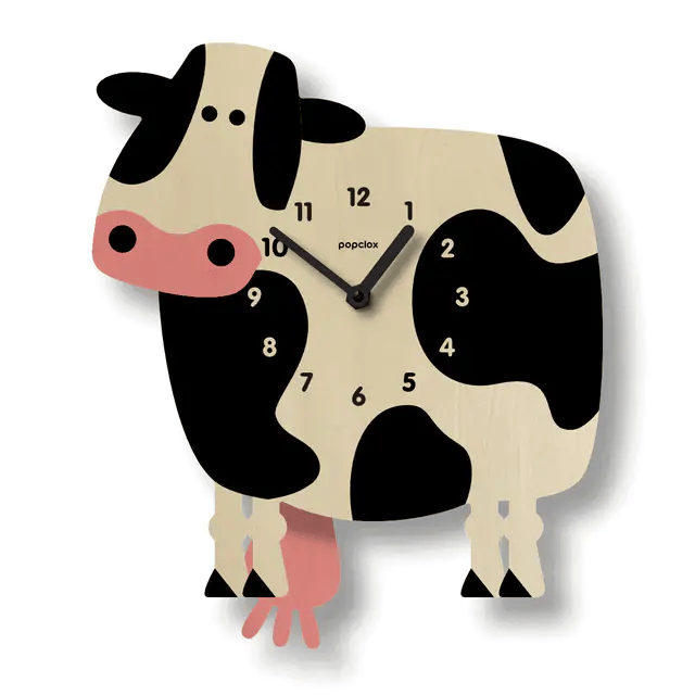 Cow Pendulum Clock