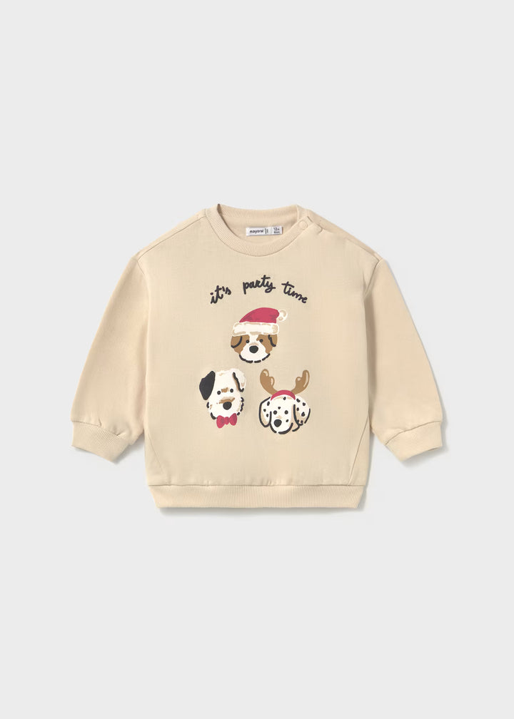 Holiday Puppy Sweatshirt