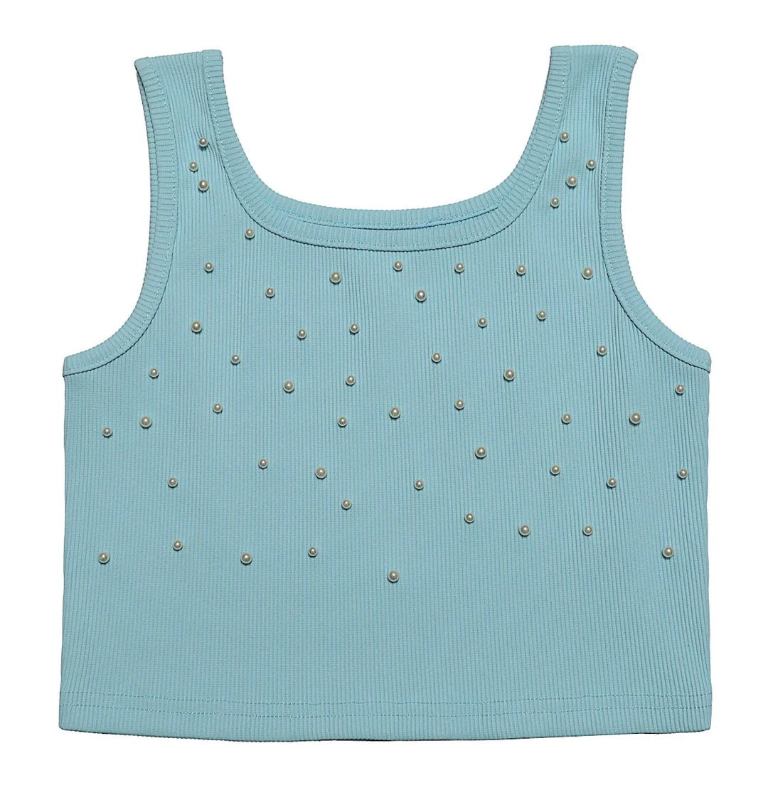 Crop Top Blue