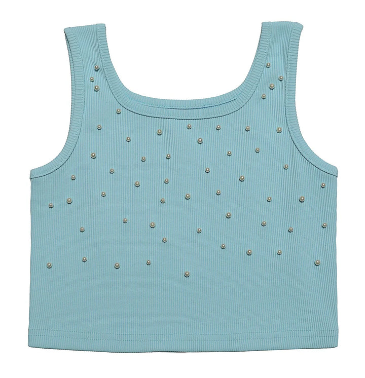 Crop Top Blue