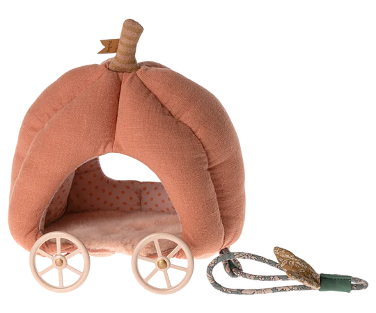 Maileg Mouse Pumpkin Carriage